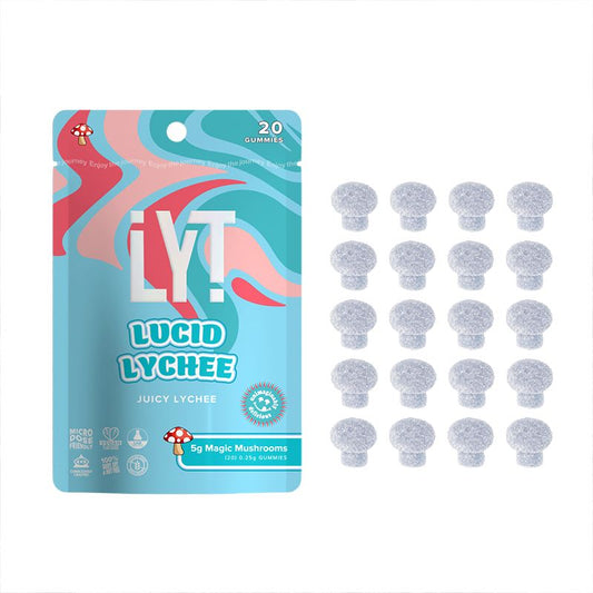 LYT GUMMIES - LUCID LYCHEE (JUICY LYCHEE) - 5G