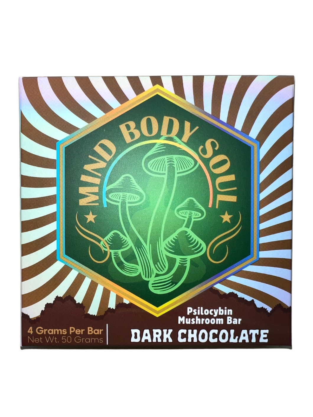 Mind, Body & Soul Psilocybin Mushroom Bar - Dark Chocolate