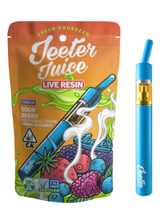 Jeeter Juice Live Resin Disposable Straw - Sour Berry (I)