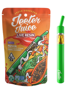 Jeeter Juice Live Resin Disposable Straw - Papaya (I)