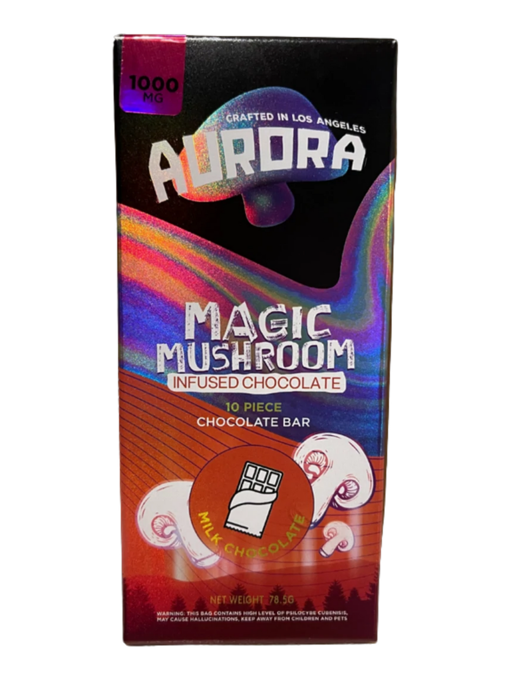 Aurora - Magic Mushroom Chocolate Bar 1000MG