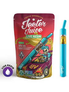 Jeeter Juice Disposable Live Resin Straw - SFV OG (H)