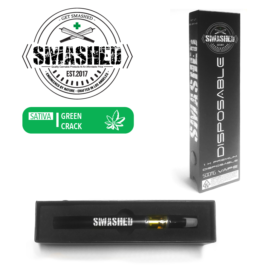Smashed - Green Crack Disposable 500mg